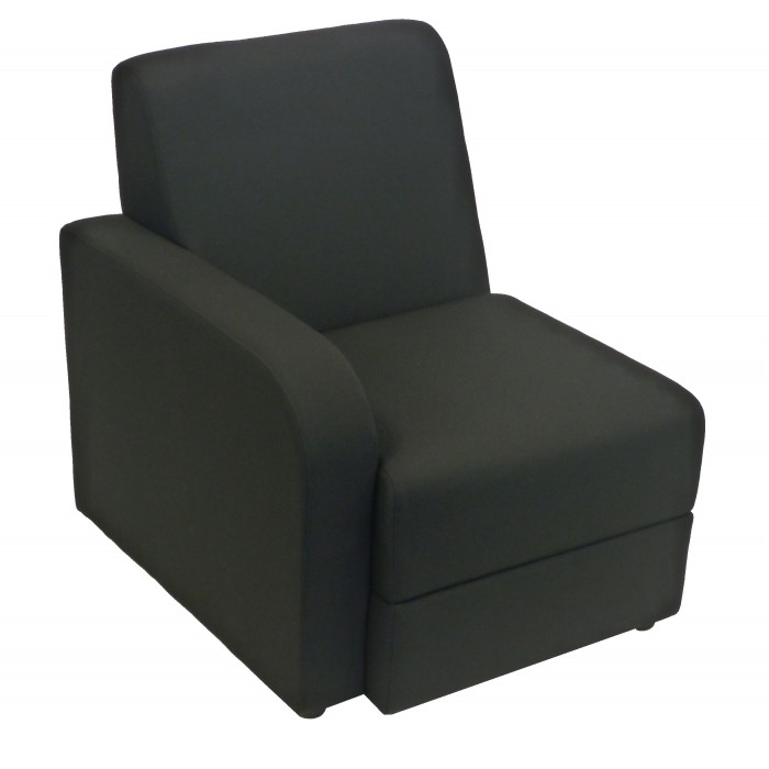 C2822 - Lounge Module - RH - Prestige - Black