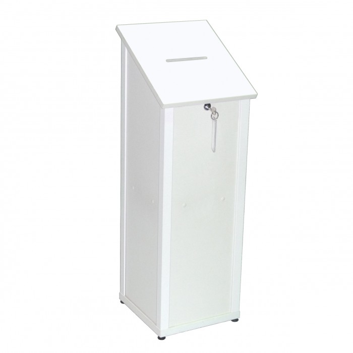 C6326 - Competition Box - White - 300sq x 950h