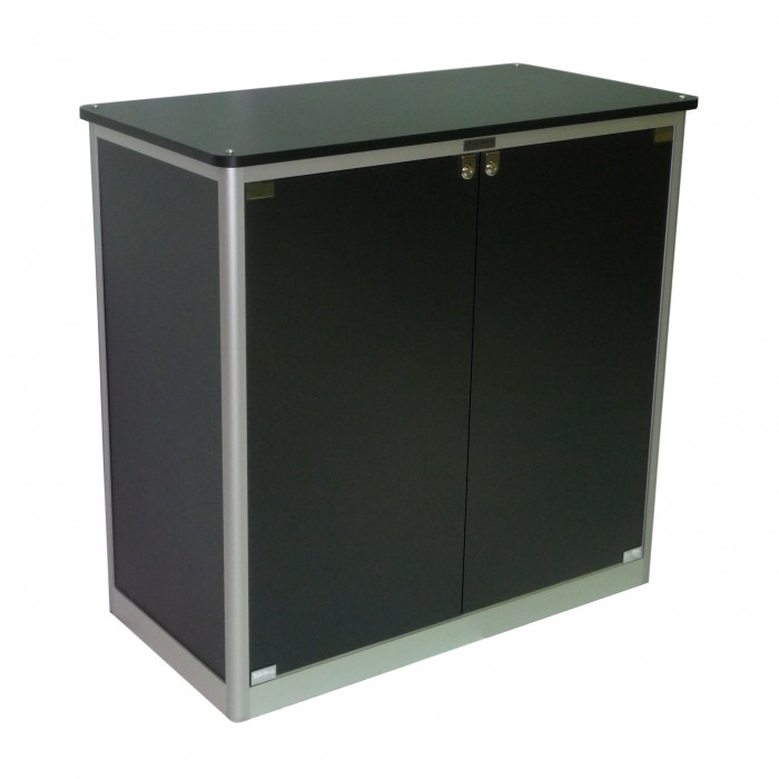 C7211 - Counter - Elite - Black - 2 Doors - 1040x540x1000h