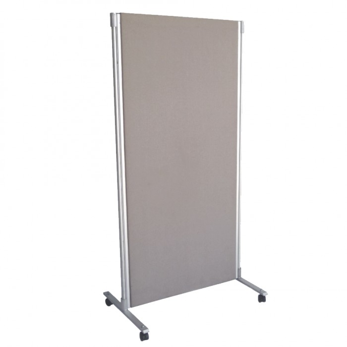 D5076 - Mobile Display Board - Crystal grey - 1800h x 900w