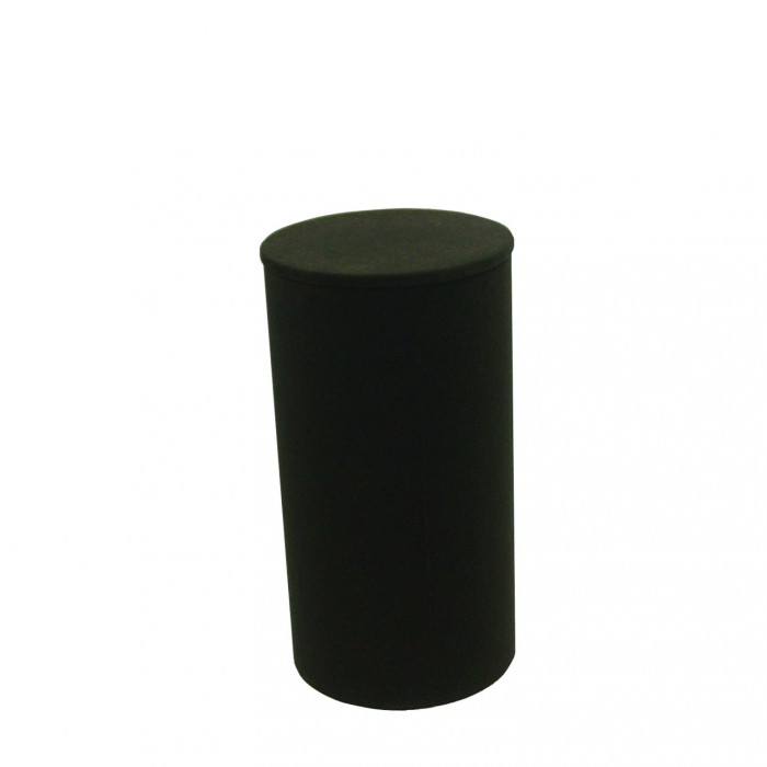 D6012 - Display Plinth - Black - 800h x 430dia