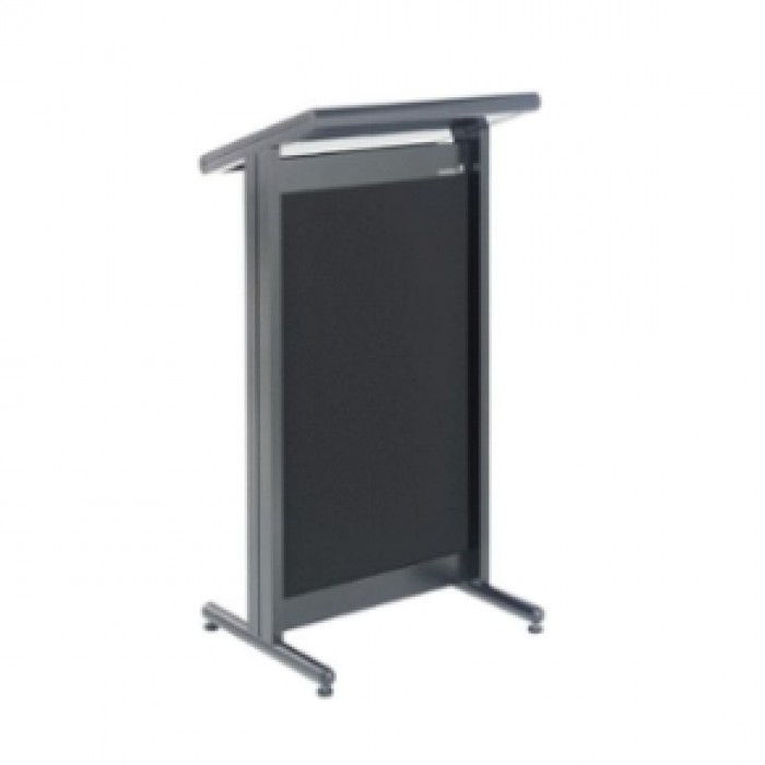 L3003 - Lectern - Lectrum - Black - Velcro receptive front panel