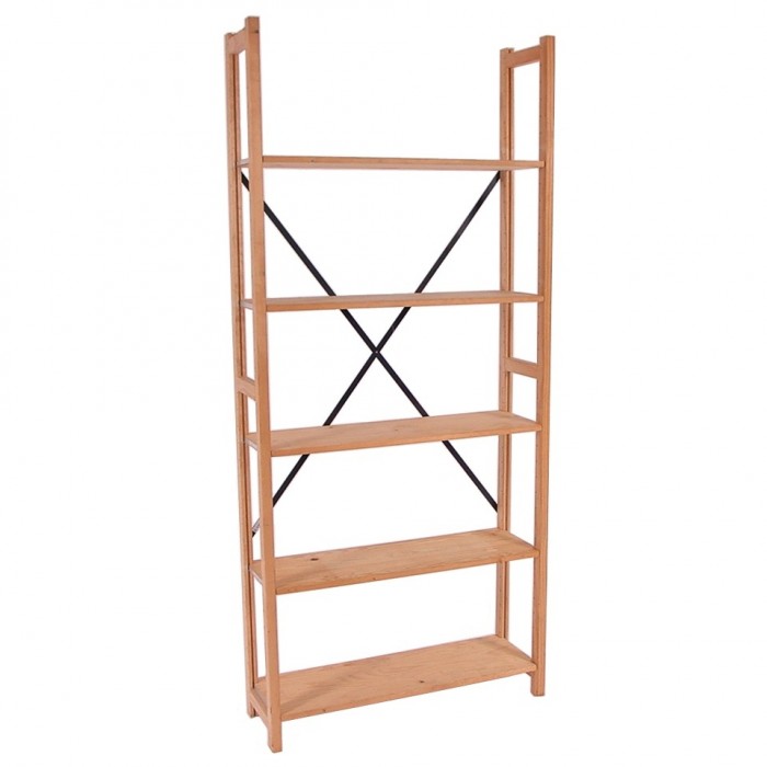 S2008 - Lundia Shelving - Pine - 290 x 900 x 2100h