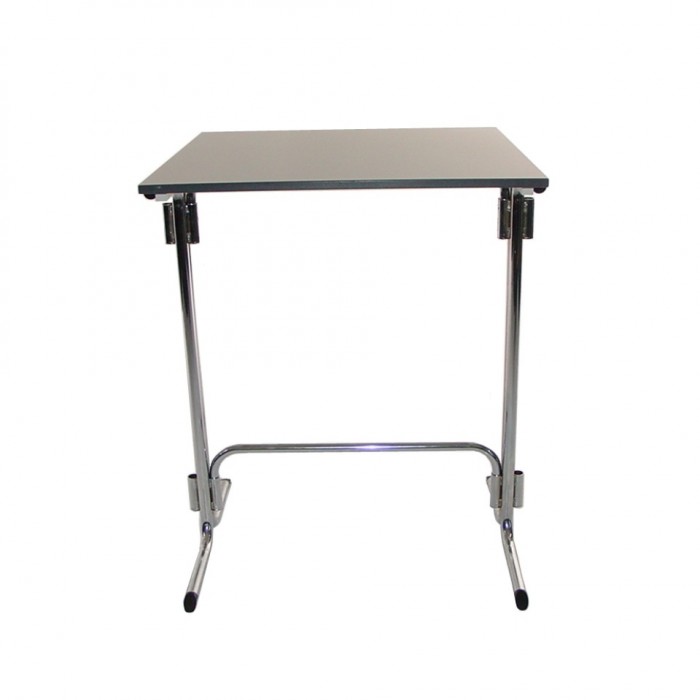 T1001 - Bar Leaner Table - Connecta - Square - Grey