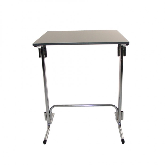 T1001 - Bar Leaner Table - Connecta - Square - Grey