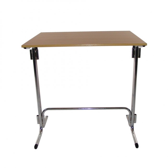 T1003 - Bar Leaner Table - Connecta - Rectangular - Short - Tawa