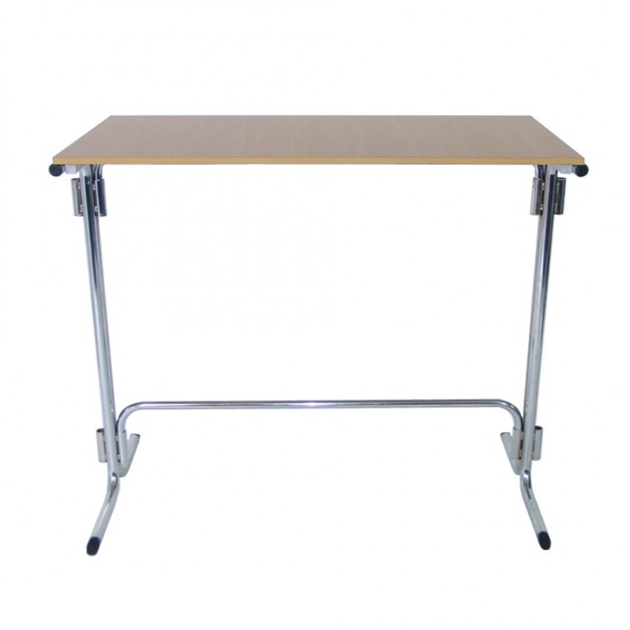 T1004 - Bar Leaner Table - Connecta - Rectangular - Narrow - Tawa