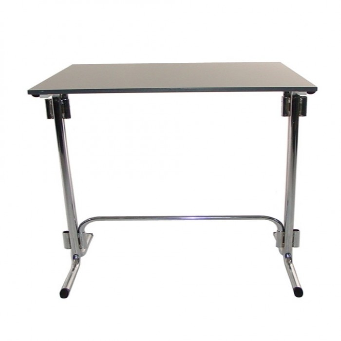 T1006 - Bar Leaner Table - Connecta - Rectangular - Grey