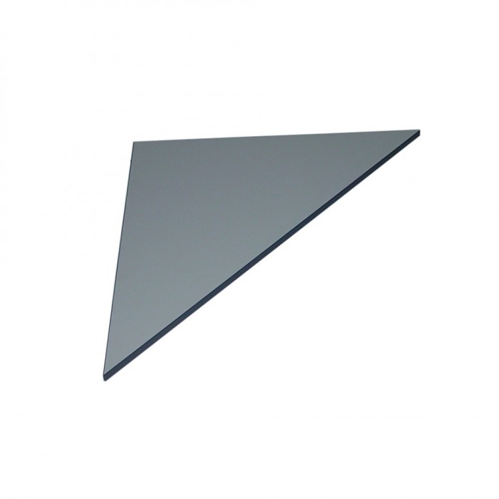 T2508 - Connecta Table Corner Top - Triangular - Grey