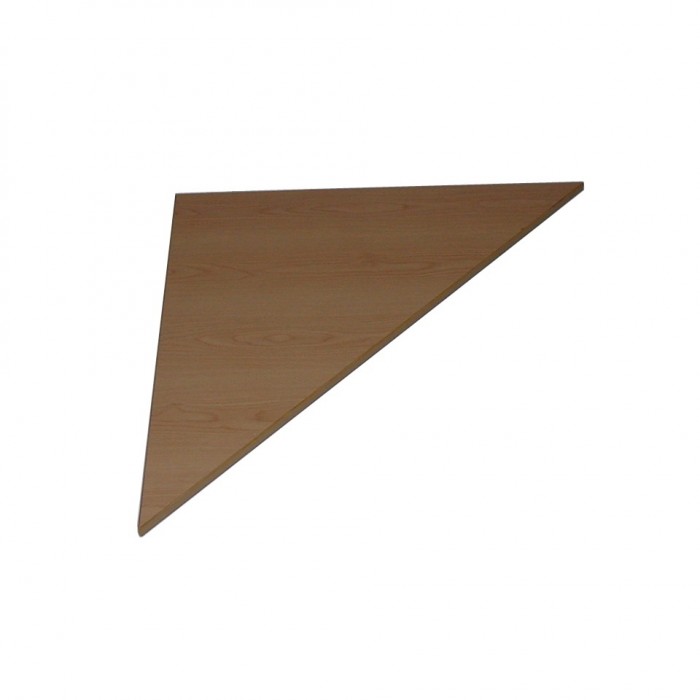 T2509 - Connecta Table Corner Top - Triangular - Tawa