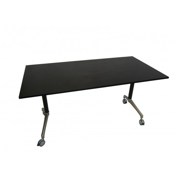T3503 - Folding Table - Tilt n Fold - Black - 1500x750