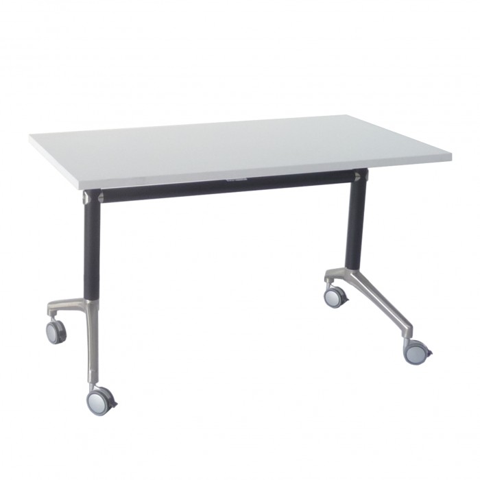 T3508 - Folding Table - Tilt n Fold - White - 1200x600