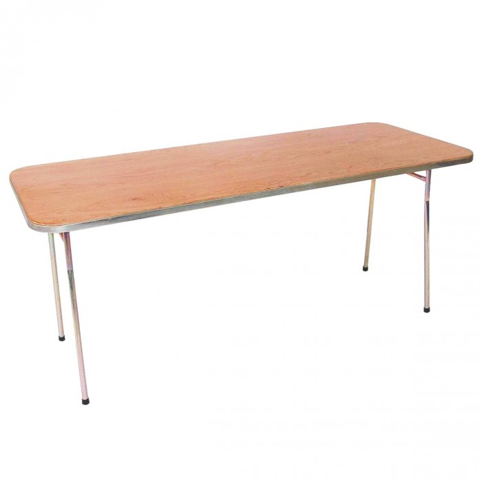 T5511 - Trestle Table - 2400lg - Polyurethaned