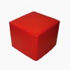C3703 - Ottoman Cube - Red