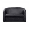 C4005 - 2 Seater Sofa - Rosa - Black leatherette