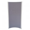 P4506 - Curved Partition Panel - Blue-grey fleck - 1800h x 900w