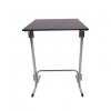 T1008 - Bar Leaner Table - Connecta - Square - Black