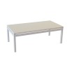 T2037 - Coffee Table - Aeon - White Top & Base - 1200x600