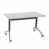 T3508 - Folding Table - Tilt n Fold - White - 1200x600