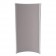 P4525 - Curved Partition Panel - Crystal grey - 1800h x 900w