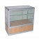 S3001 - Showcase Counter - Glass Top - Tawa Base - 1000x500x900h