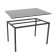 T1512 - Canteen Table - Grey Top. Silver Legs